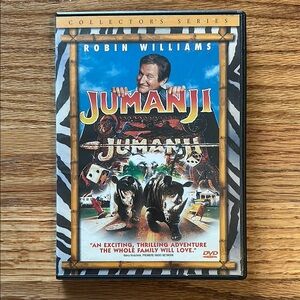 🍿3/$10 Jumanji DVD Collector's Series - 1995 ‧ Family/Adventure Movie